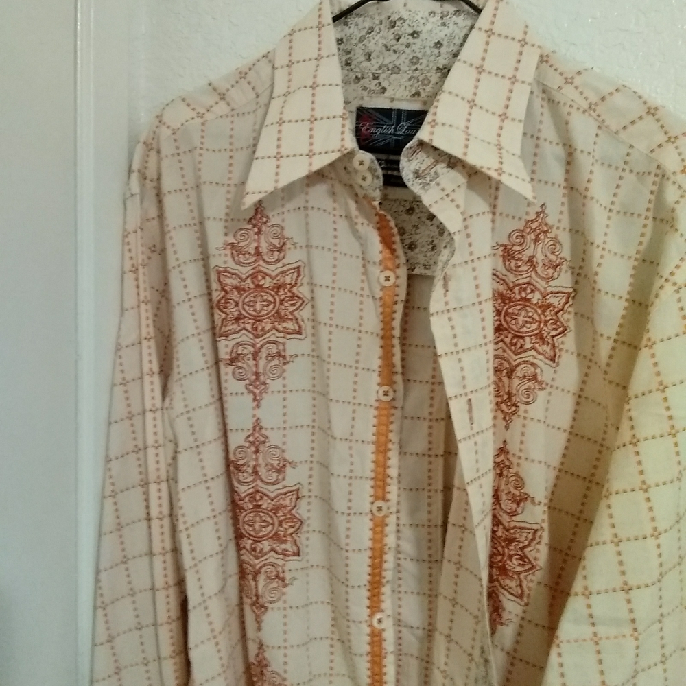 English laundry shirt